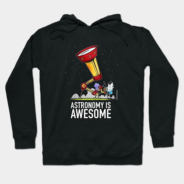 Astronomy is AWESOME Hoodie by StudioSiskart 